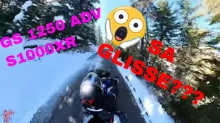 Miniature : ROAD TRIP 😅 SOUS LA NEIGE  : GS1250 ADV & S1000 XR BMW