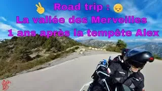 Miniature : road trip bivouac BMW maxi trail GS 1250 adv : Vallée des merveilles tempête Alex  ✌😉