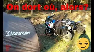 Miniature : ROAD TRIP moto ET BIVOUAC avec la BMW GS 1250 Adventure  / On cherche un endroit pour bivouaquer.😅