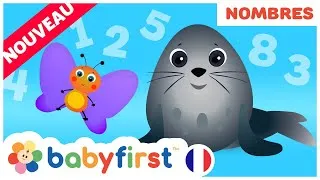 Miniature : Les nombres autour du globe - Deux Ours | apprendre les chiffres | 1 à 10 | BabyFirst Français