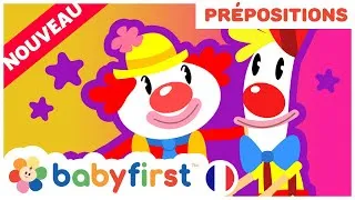 Miniature : Yoyo et cacahuète | APPRENDRE LES PRÉPOSITIONS | apprendre des nouveaux mots | BabyFirst TV