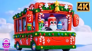 Miniature : Baby Rainbow – Les Roues du Bus 🎄 Version de Noël en Français | Chanson et Danse pour Enfants
