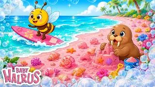 Miniature : 🌈 Apprends les Couleurs ! Premiers Mots pour Bébés 0-2 | Baby Walrus en Français