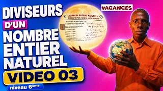 Miniature : DIVISEURS D'UN NOMBRE ENTIER NATUREL