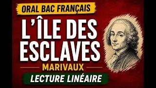 Miniature : Lecture linéaire "Lîle des esclaves" Scène 6 Oral bac français.