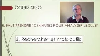 Miniature : REUSSIR SA DISSERTATION EN S.E.S