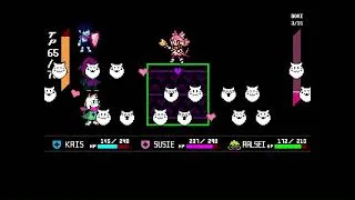 Miniature : J’ai découvert et combattue la boss secrète de ce chapitre , DELTARUNE chapitre 5.