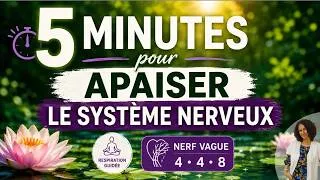 Miniature : 5 minutes pour apaiser ton système nerveux
