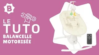 Miniature : Comment utiliser la balancelle latérale crème Badabulle grâce à sa télécommande ?
