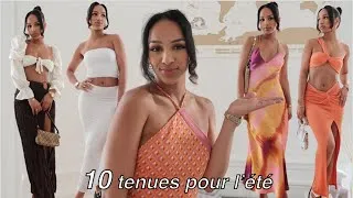Miniature : 10 TENUES POUR L'ÉTÉ (TRY-ON HAUL ZARA, BERSHKA, PULL&BEAR) I badcurlyhair