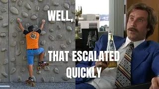 Miniature : De l'escalade à rollers !?