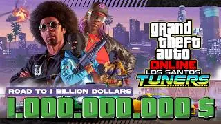 Miniature : GTA ONLINE : Road to 1 Billion $ | Spécial Atelier Auto x2 GTA$
