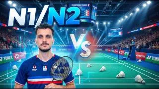 Miniature : ON PARTICIPE au tournoi de BADMINTON de GIEN en N1/N2