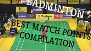Miniature : BADMINTON BEST MATCH POINT COMPILATIION