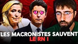 Miniature : Les macronistes demandent aux banques de financer le RN ?!