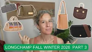 Miniature : Longchamp Fall Winter 2026 Review : More new items to discover together! this is part 3 !!
