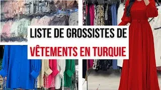 Miniature : Liste gratuite de fournisseurs de vêtements en gros Turquie | Grossistes d'Istanbul