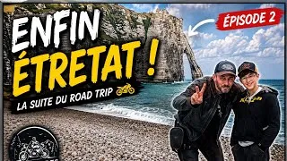 Miniature : 🏍️ Enfin Étretat ! Notre road trip père-fils en Royal Enfield ❤️ | Épisode 2