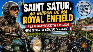 Miniature : Saint-Satur ! Au Guidon de ma Royal Enfield @LegendaryEnfield @CathareEnfield @SuperBourin 