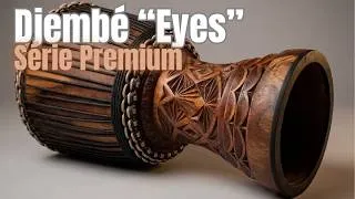 Miniature : Djembé "Eyes" série Premium.