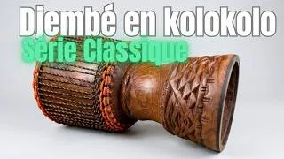 Miniature : Djembé série "Classique" bois de kolo kolo