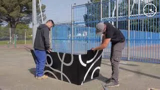 Miniature : Montage de la table de ping-pong d'extérieur Square de BALIA