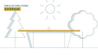 Miniature : Les tables de ping pong Balia