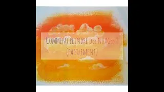 Miniature : Comment peindre un nuage facilement ! - tuto Peinture acrylique ☁️🖼️