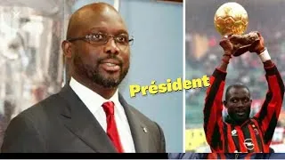 Miniature : George Weah  De la Rue au Ballon d'Or et à la Présidence