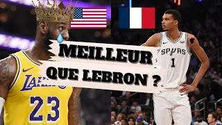 Miniature : WEMBANYAMA MEILLEUR QUE LeBRON ?! (Il a 20 ans...)