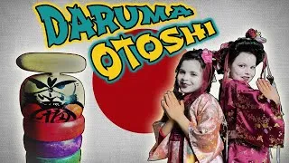 Miniature : DARUMA OTOSHI, le jeu d'adresse traditionnel japonais