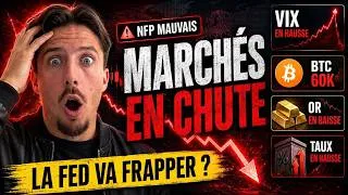 Miniature : 🚨 LES MARCHÉS S’EFFONDRENT: LA FED VA REMONTER SES TAUX ?