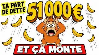 Miniature : La Dette Française Expliquée Avec Des Bananes "3 500 Milliards"
