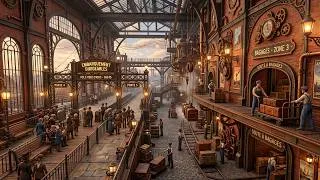 Miniature : UNE GARE STEAMPUNK - PLANET COASTER 2 - EPS 83