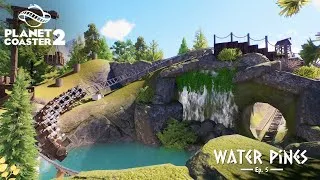 Miniature : Planet Coaster 2 | Water Pines (Ep.5) : Le plein de décors pour notre Mine Train Intamin !