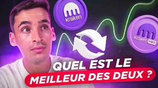 Miniature : Kraken vs Kraken Pro : Mon Avis en 2026 (Frais, Spread, liquidité, Retrait)