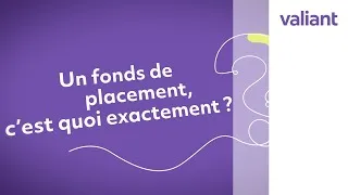 Miniature : Glossaire financier – Un fonds de placement, c’est quoi exactement?