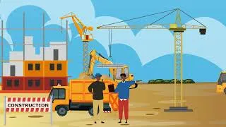Miniature : Presentation d'un chantier de construction