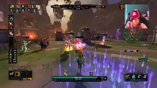 Miniature : Live j'essaie de monter en niveau ( Smite)