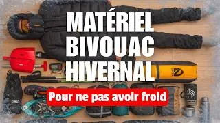 Miniature : TOUT le matériel pour un BIVOUAC HIVERNAL (comment bien s'équiper ?)