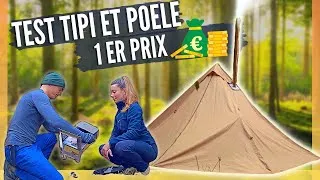 Miniature : 24H en forêt: test tipi et poêle 1er prix.