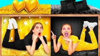 Miniature : Chambres Secrètes Sous Le Lit | Riche vs Pauvre Guerres de Farces
