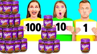 Miniature : 100 Couches de Nourriture Défi | Recettes de Plats Délicieux par BaRaFun Challenge