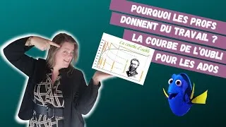 Miniature : Pourquoi les profs donnent du travail ? La courbe de l'oubli expliquée aux ados.