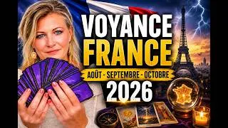 Miniature : 🚨 Voyance France aout septembre octobre 2026  : pénuries, inondations et tensions politiques