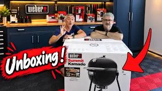 Miniature : Unboxing du Kamado de chez Weber : Le  Summit !!!