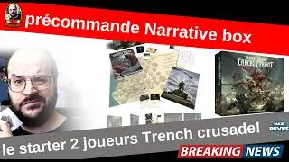 Miniature : Breaking news : Trench crusade a enfin son starter deux joueurs !