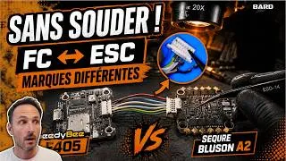 Miniature : Débutant FPV : Rendre compatible des FC ESC de marques différentes sans souder.