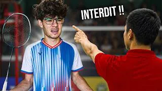 Miniature : Je fais quelque chose de TOTALEMENT Interdit dans ce tournois de Badminton
