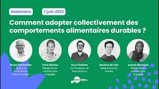 Miniature : Webinaire Santé & Environnement • Tout savoir sur l'alimentation durable